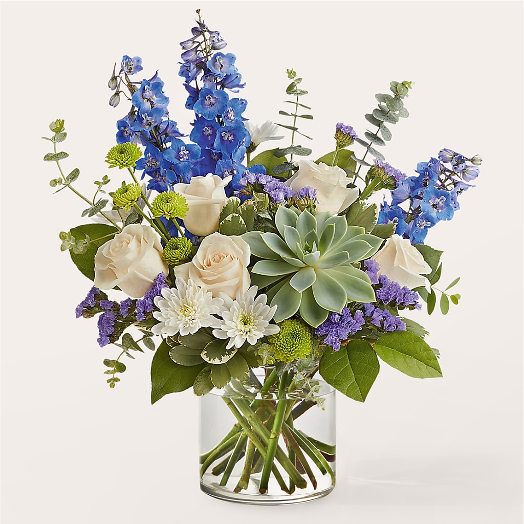 Cerulean Waves Bouquet – Acme, Malvern PA