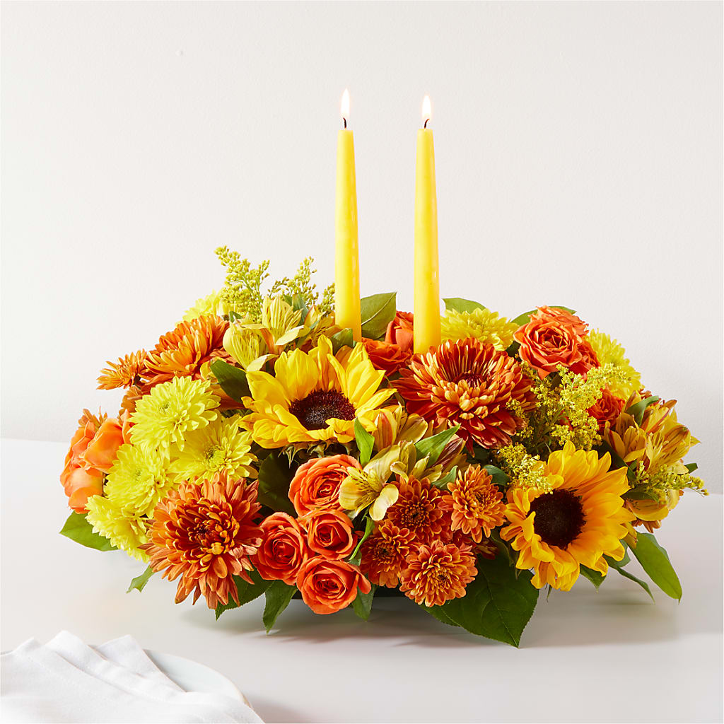 Autumn Harmony Centerpiece – Acme, Malvern PA