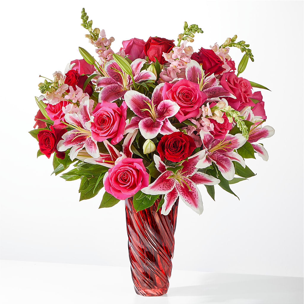 Always You Bouquet with Luxe Swirl Vase – Acme, Malvern PA