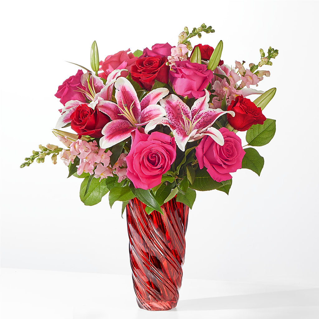 Always You Bouquet with Luxe Swirl Vase – Acme, Malvern PA