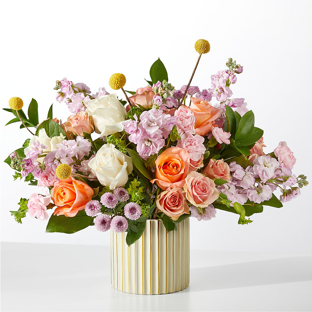 French Market Bouquet with Ivory Vase – Acme, Malvern PA