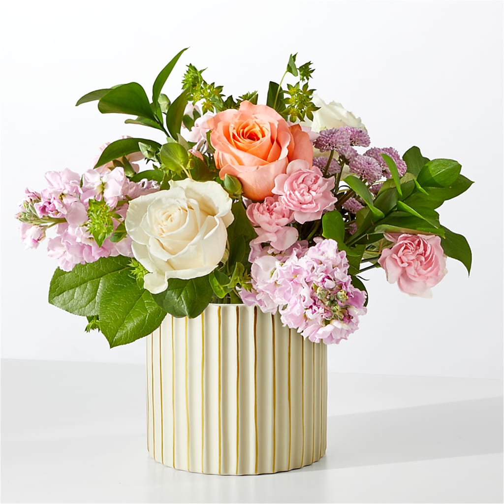 French Market Bouquet with Ivory Vase – Acme, Malvern PA