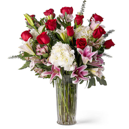 Lux Unforgettable Red Arrangement –  Acme, Malvern PA