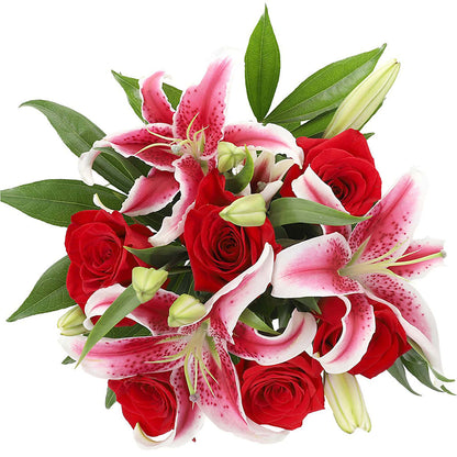 Debi Lilly Red Fragrant Rose Bouquet –  Acme, Malvern PA