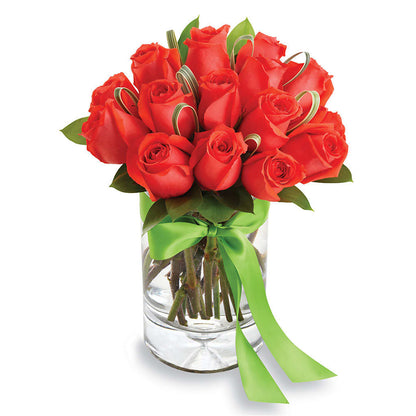 Chic Rose Arrangement Orange –  Acme, Malvern PA