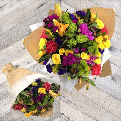 La Buena Vida Wrapped Bouquet –  Acme, Malvern PA