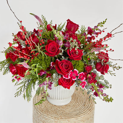 Big Red Bow Bouquet –  Acme, Malvern PA