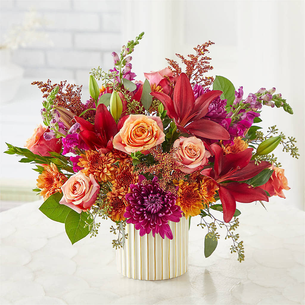Burgundy Landscape Bouquet –  Acme, Malvern PA
