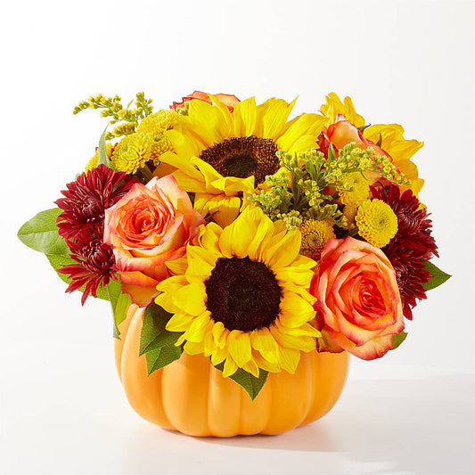 Golden Gourd Pumpkin Bouquet –  Acme, Malvern PA