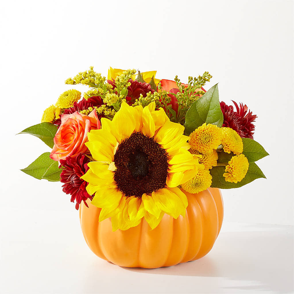 Golden Gourd Pumpkin Bouquet –  Acme, Malvern PA