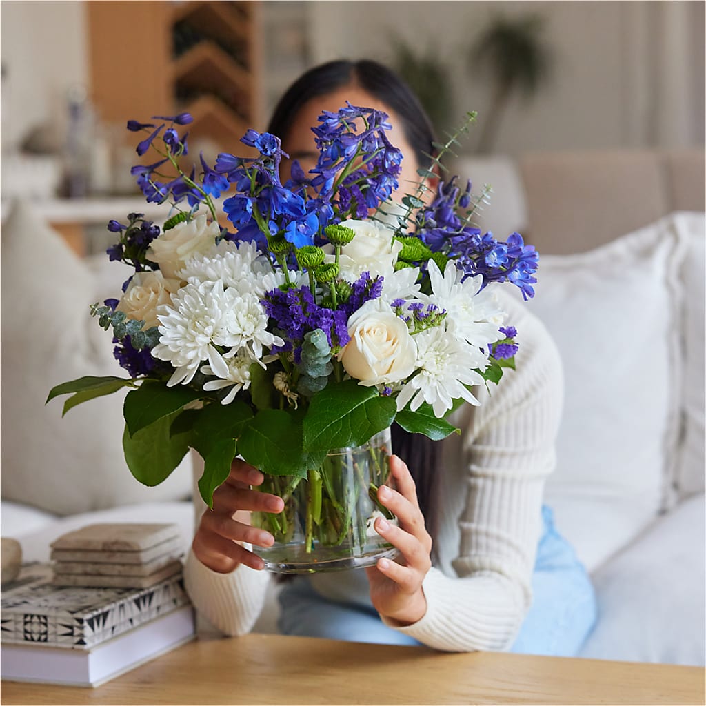 Cerulean Waves Bouquet –  Acme, Malvern PA