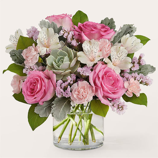Dusty Rose Bouquet