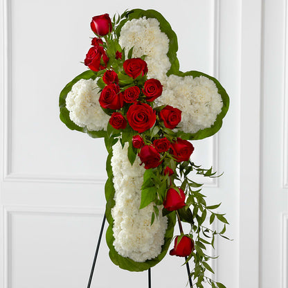 Floral Cross Easel –  Acme, Malvern PA