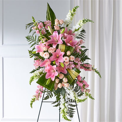 Elegant Embrace Standing Spray –  Acme, Malvern PA