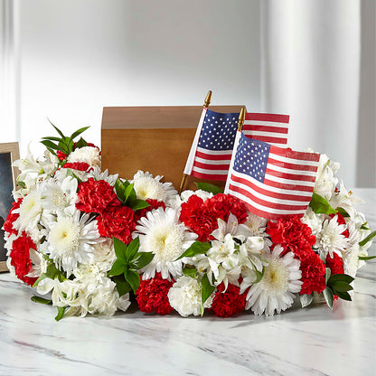 Spirit of Patriotism Cremation Adornment –  Acme, Malvern PA