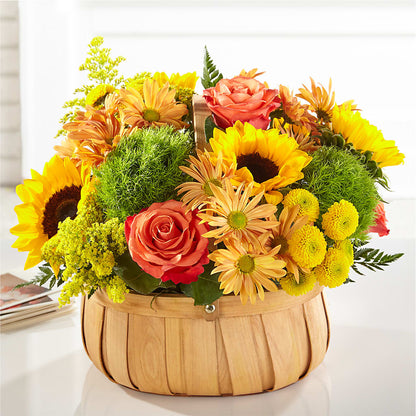 Harvest Sunflower Basket –  Acme, Malvern PA