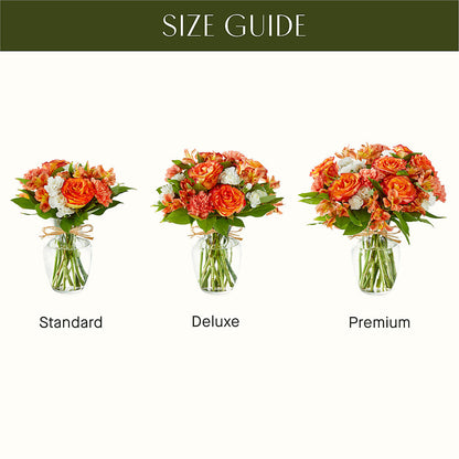 Apricot Glow Bouquet –  Acme, Malvern PA