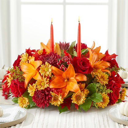 Autumn's Embrace Centerpiece –  Acme, Malvern PA